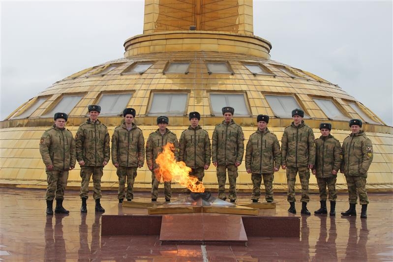 Курсанты петербургского военного института Росгвардии прошли стажировку в Чеченской Республике