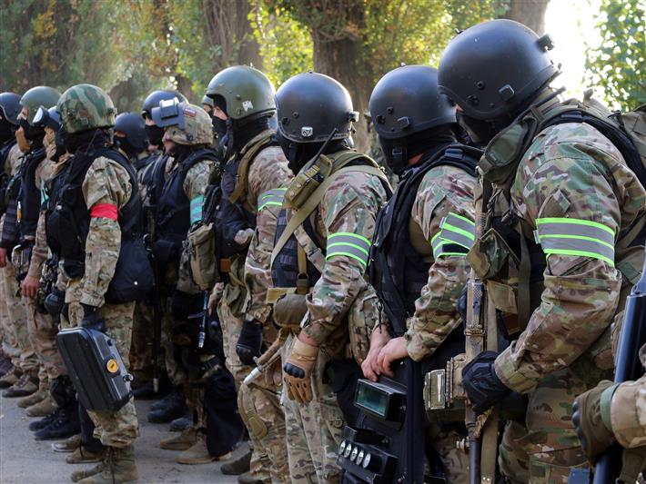 Ставропольскому СОБР -  27 лет