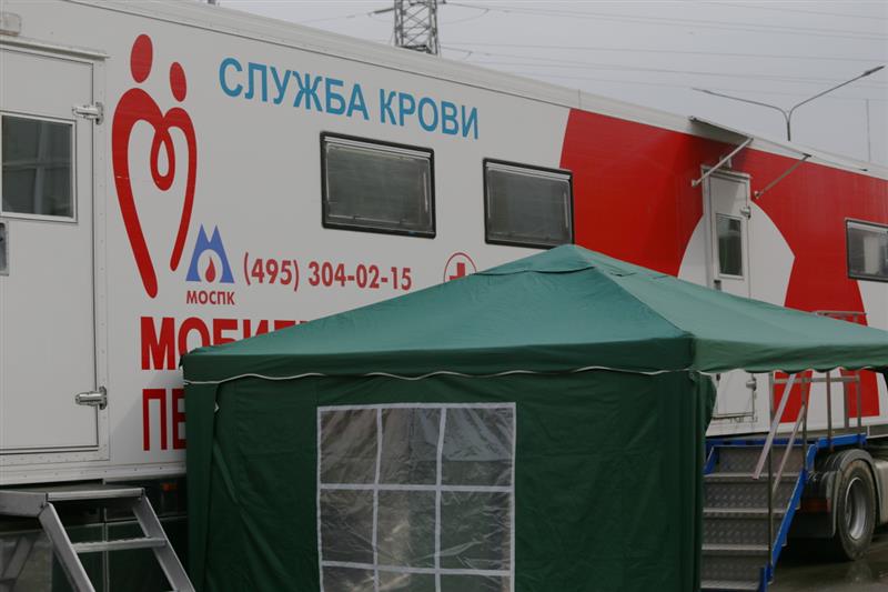 В Подмосковье продолжается донорская акция Центрального округа Росгвардии «От сердца к сердцу»