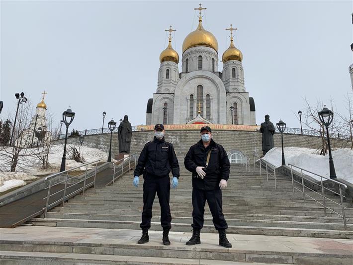 В пасхальные выходные Росгвардия обеспечивает  правопорядок на Урале