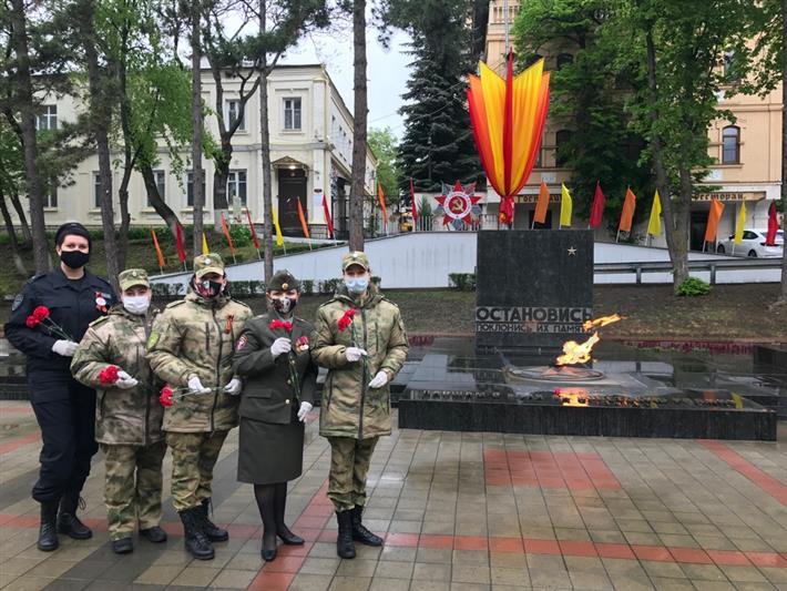 На Ставрополье Росгвардия поздравила ветеранов Великой Отечественной войны