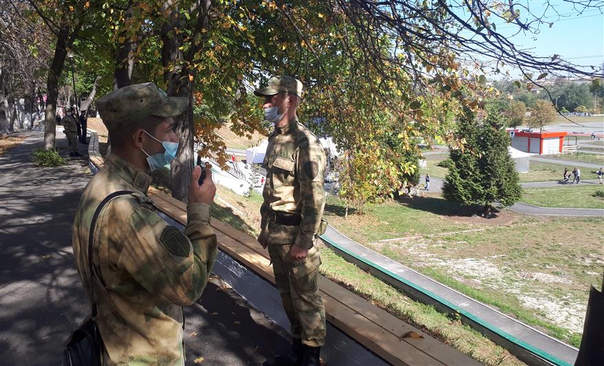 Росгвардия приняла участие в обеспечении  правопорядка во время празднования Дня Владикавказа и Дня Северной Осетии