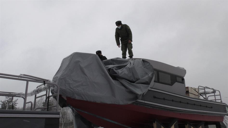 В морской отряд Уральского округа Росгвардии поступили новые катера