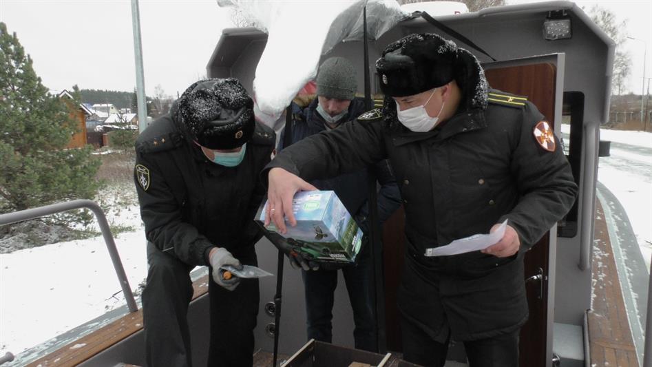 В морской отряд Уральского округа Росгвардии поступили новые катера
