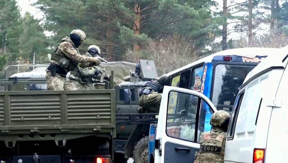 В Томске завершился полевой выход СОБР Росгвардии (видео)