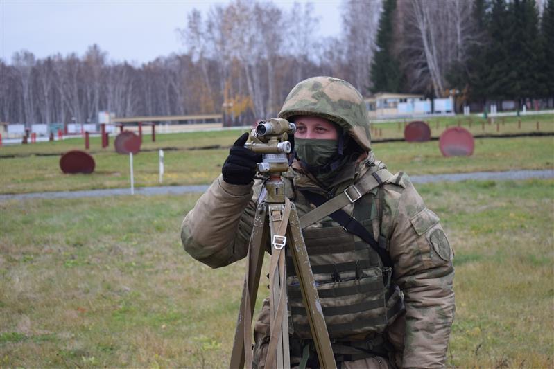 Артиллеристы отряда спецназа «Ермак» Росгвардии закрепили профессиональные навыки 