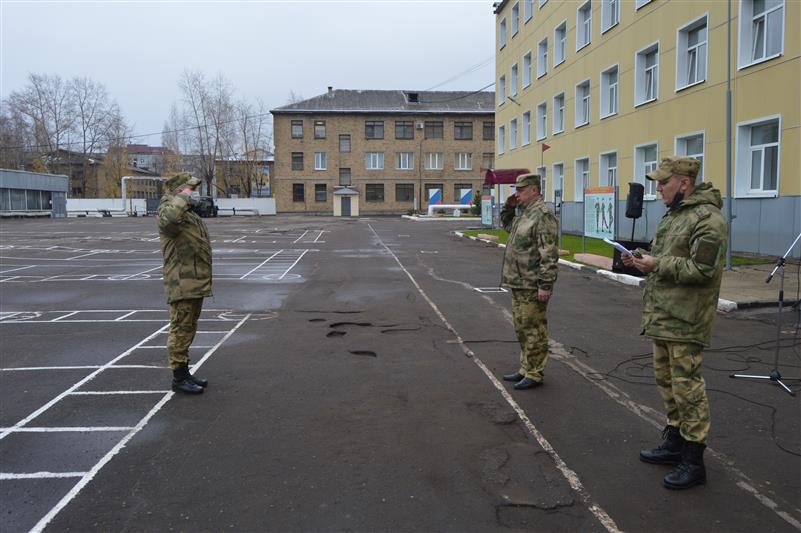 Центр подготовки личного состава Северо-Западного округа Росгвардии отметил годовщину образования