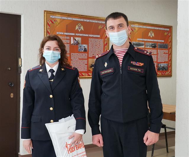 В Северо-Западном округе Росгвардии прошли мероприятия по случаю Дня вневедомственной охраны