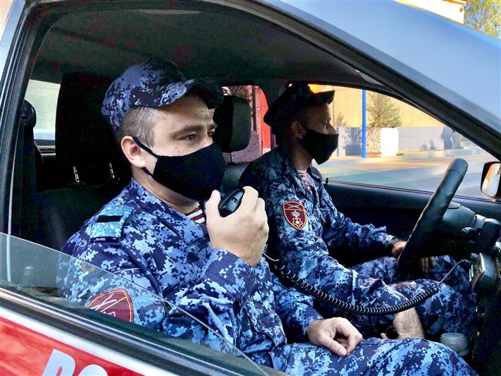 В Севастополе  росгвардейцы пресекли противоправные действия  посетителя больницы