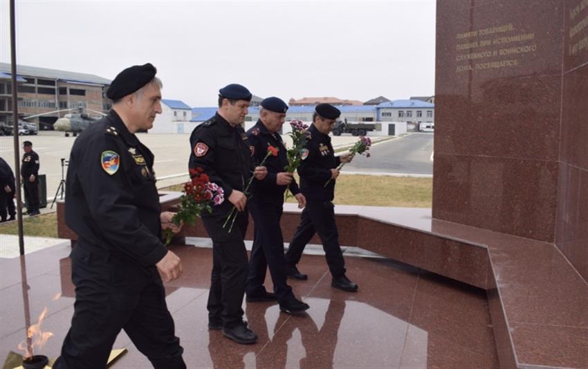 Каспийский ОМОН отметил годовщину образования отряда