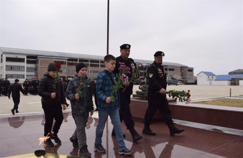 Каспийский ОМОН отметил годовщину образования отряда