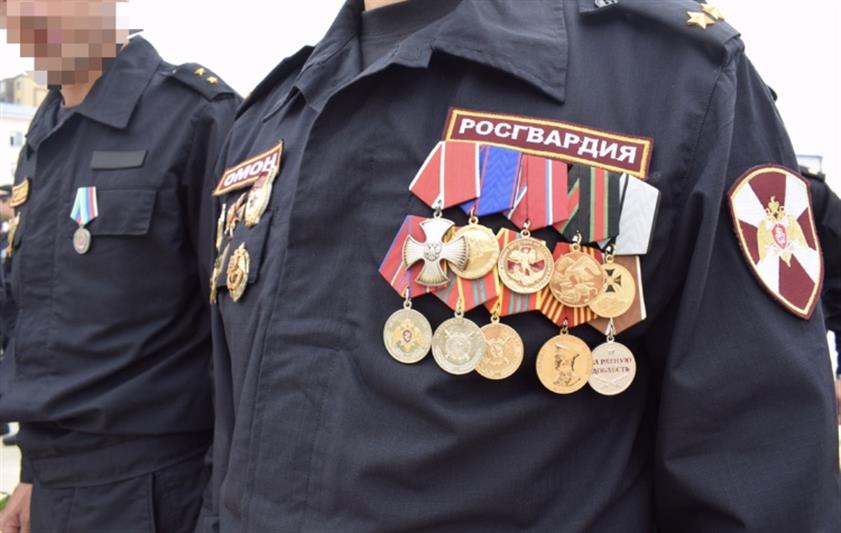 Каспийский ОМОН отметил годовщину образования отряда