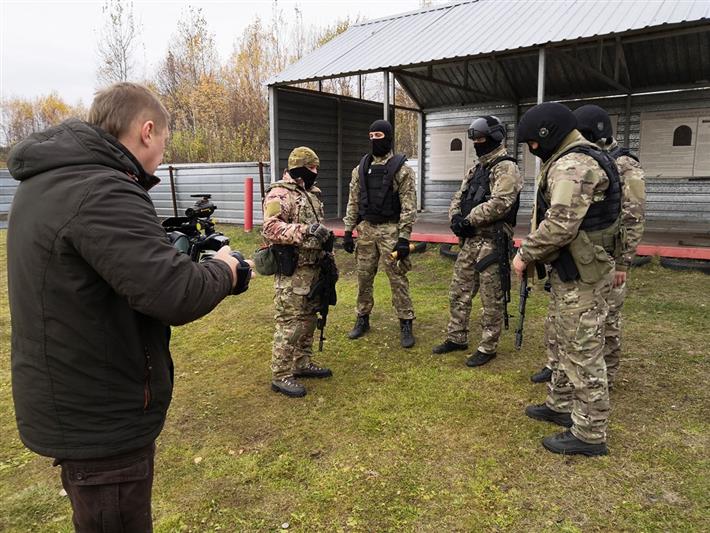 Журналисты тюменского телеканала провели несколько дней с Росгвардией