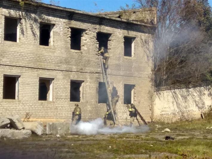 В Северной Осетии прошло тактико-специальное занятие  СОБР Росгвардии