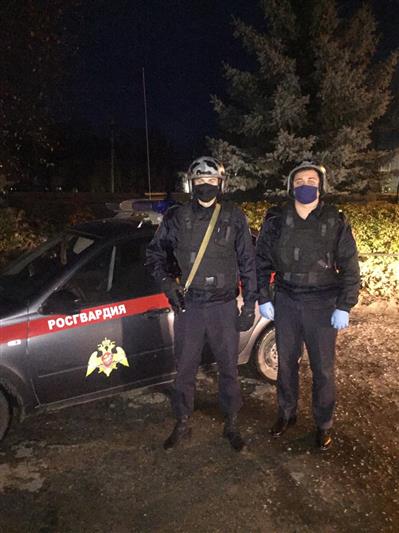 Во Владимирской области сотрудники Росгвардии задержали подозреваемого в разбое