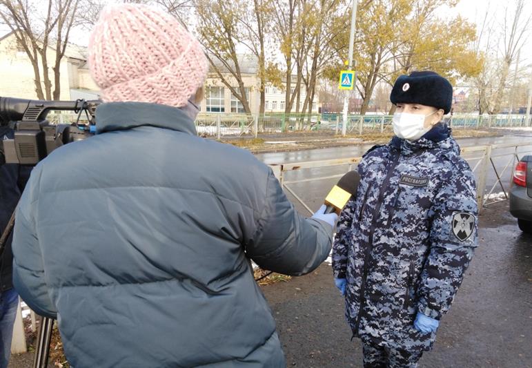 Журналисты понаблюдали за ходом профилактического мероприятия, проводимого с участием Росгвардии в Зауралье (видео)