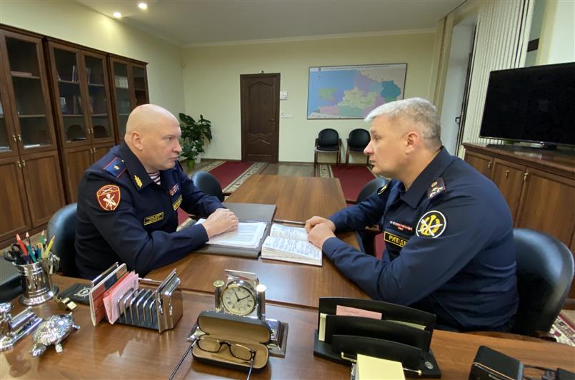 Рабочая встреча начальников региональных управлений Росгвардии и ФСИН состоялась в Калининграде