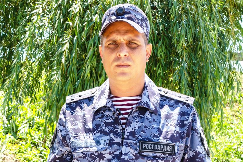 Офицер Росгвардии из Краснодарского края награждён медалью «За спасение»