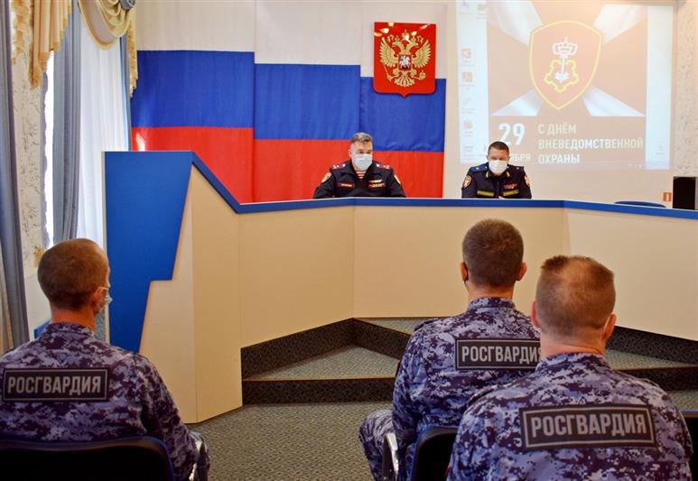 День образования вневедомственной охраны Росгвардии отметили в Южном федеральном округе