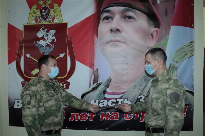 Бийский полк Росгвардии отметил годовщину образования 