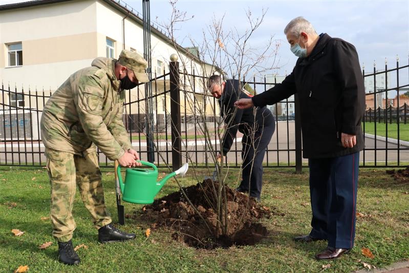 В Главном военном клиническом госпитале Росгвардии прошла акция в честь 75-летия Победы 
