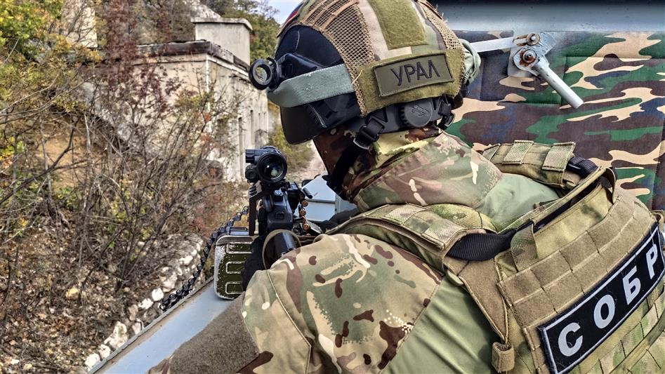 Севастопольские тележурналисты познакомились с аспектами профессиональной подготовки бойцов СОБР (видео)