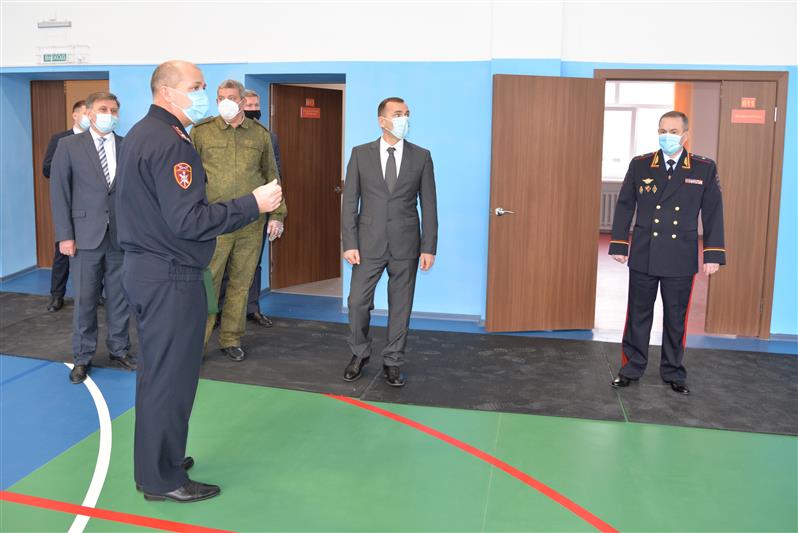 В Кургане состоялась церемония открытия обновленного корпуса областного управления Росгвардии 