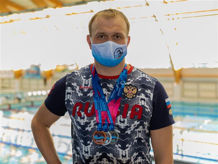 Росгвардеец из Тамбова стал призёром чемпионата России по плаванию