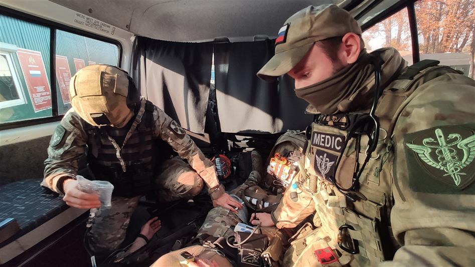 Севастопольские тележурналисты познакомились с аспектами профессиональной подготовки бойцов СОБР (видео)