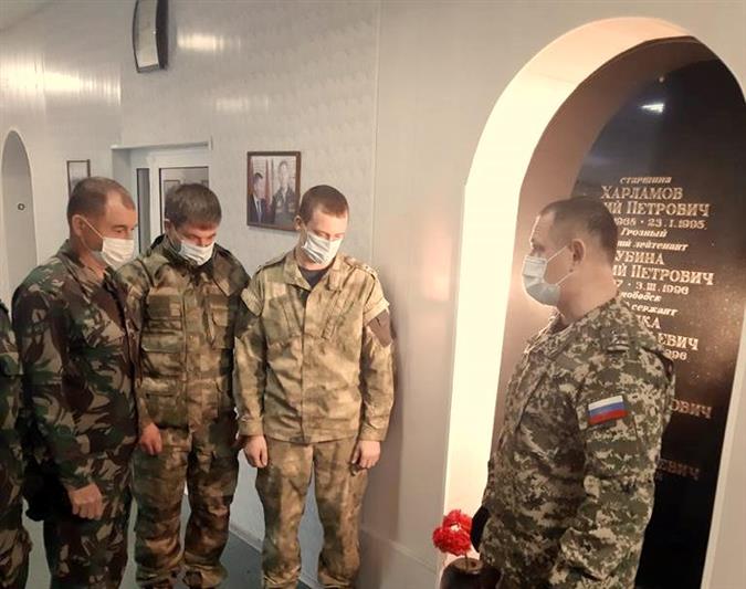 На Юге России росгвардейцы отдали дань памяти погибшим товарищам