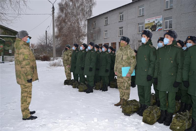 Призывники из Самарской области отправились служить в Росгвардию