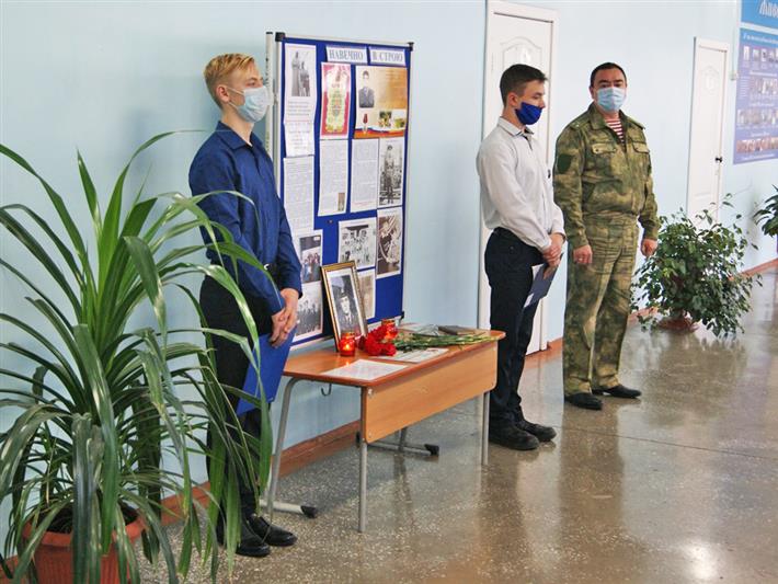 Память погибшего бойца ОМОН почтили в Абакане