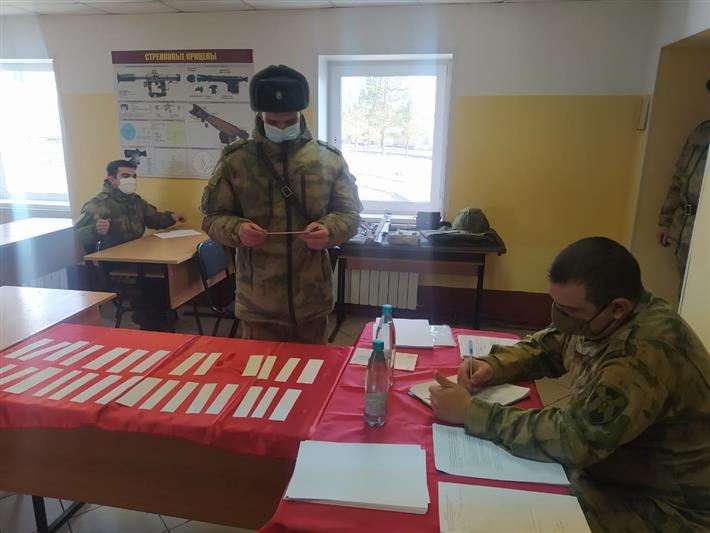 В омском центре подготовки личного состава Росгвардии состоялись выпускные экзамены 