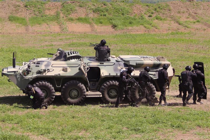 Таганрогский ОМОН отметил 27-летие