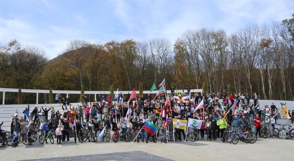 Росгвардейцы стали участниками праздничного велопробега в Железноводске