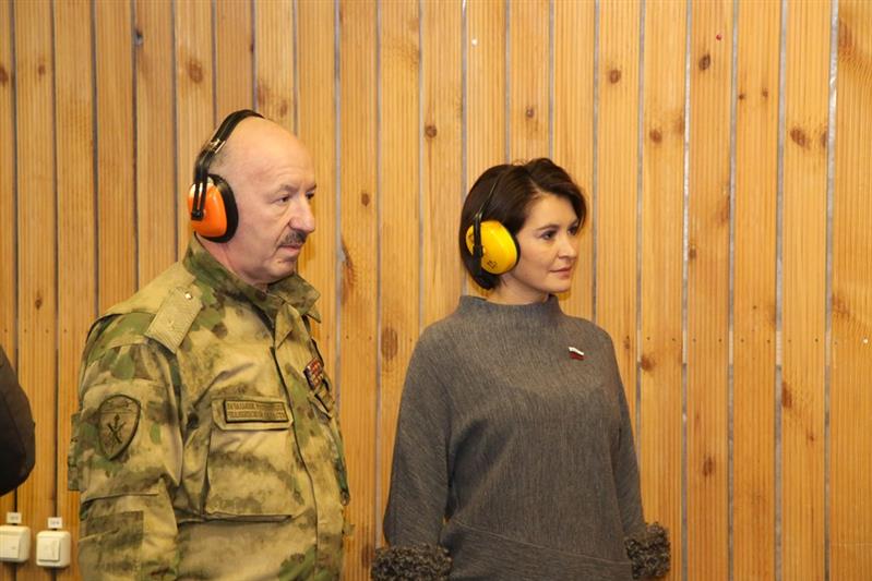 Управление Росгвардии по Челябинской области посетила сенатор Маргарита Павлова 