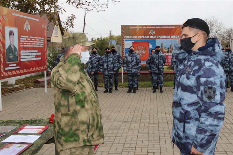 Таганрогский ОМОН отметил 27-летие