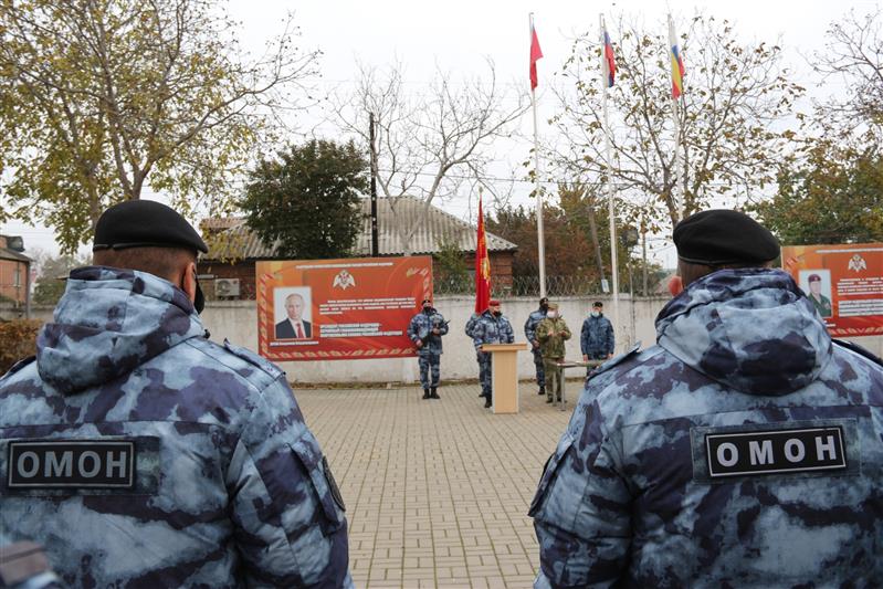 Таганрогский ОМОН отметил 27-летие