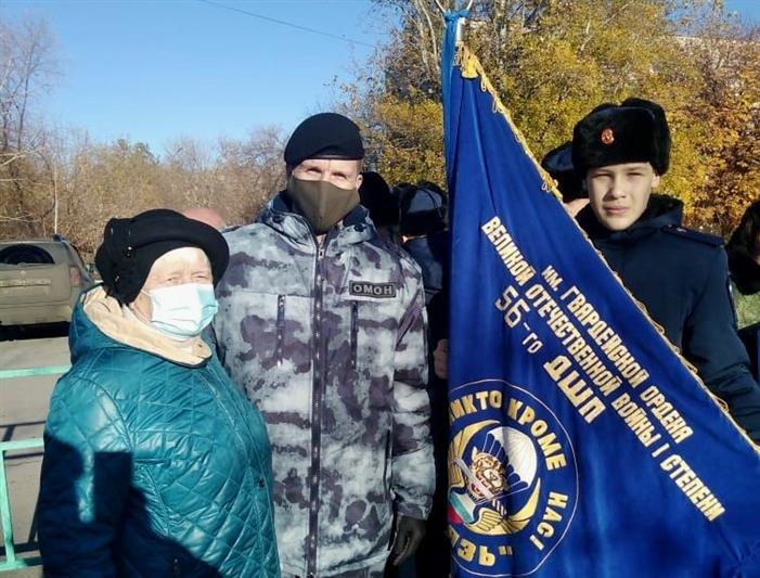 Память погибшего омоновца почтили в школе его имени в Волжском