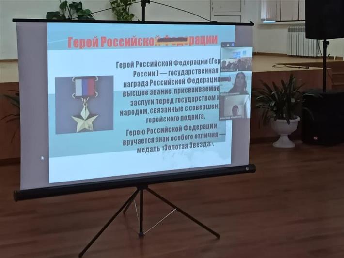 Ко Дню Героев Отечества Росгвардия провела тематические уроки для школьников Тамбовской области