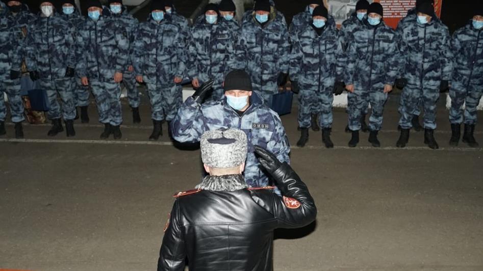 Сотрудники спецподразделений Северо-Западного округа Росгвардии вернулись из служебных командировок
