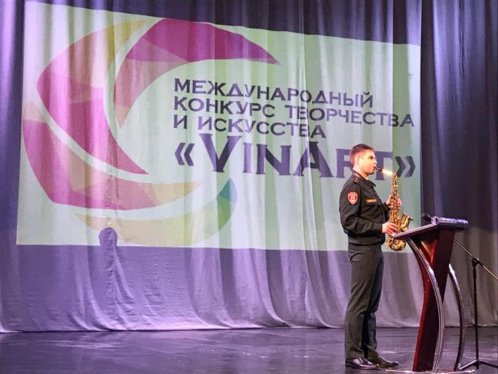 Офицер Уральского округа Росгвардии одержал победу в этапе международного конкурса исполнителей