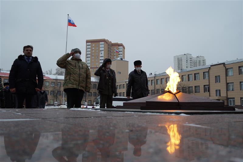 Автопробег «Солдаты правопорядка в годы Великой Отечественной войны» посетил Центральный округ Росгвардии