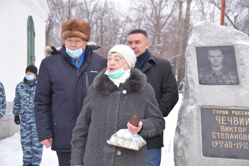 Память Героя России Виктора Чечвия почтили в екатеринбургском ОМОН Росгвардии