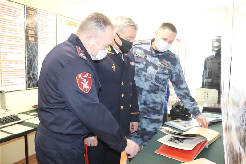 Самарский ОМОН отметил годовщину образования