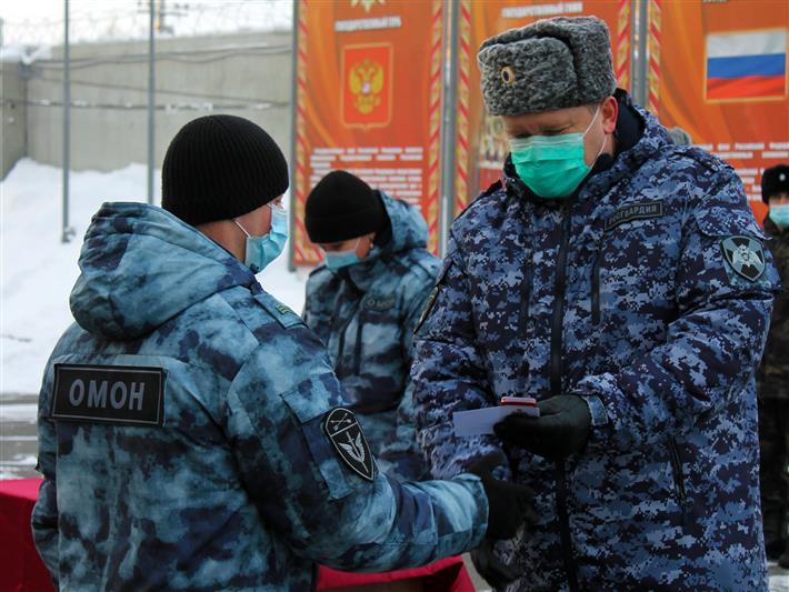 ОМОН Управления Росгвардии по Республике Алтай отмечает годовщину образования