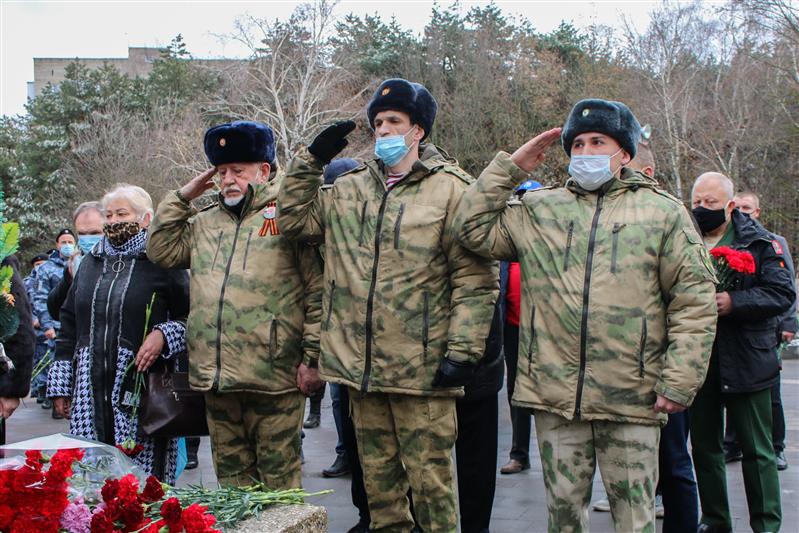В Ставрополе росгвардейцы почтили память земляков, погибших при исполнении воинского долга