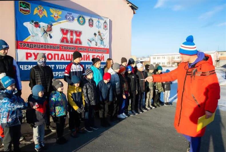 Юные спортсмены общества «Динамо» прошли квалификационные испытания в свердловском ОМОН Росгвардии 