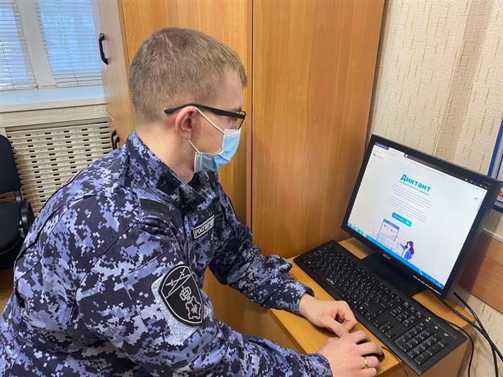 В Югре Росгвардия приняла участие во Всероссийском диктанте здоровья