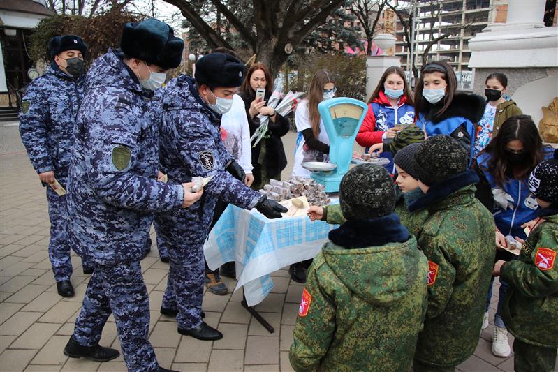 Росгвардейцы Северо-Кавказского округа участвуют в мероприятиях, посвященных Дню полного освобождения Ленинграда от фашистской блокады